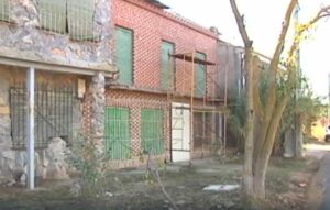 Imagen de la vivienda donde se encontraron los restos mortales en Villafranca (Toledo)