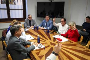 Comisión de Transportes del Ayuntamiento toledano. Foto: Vox.