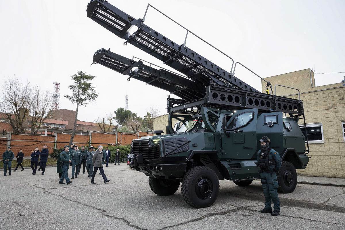El blindado de la Guardia Civil producido en Herencia
