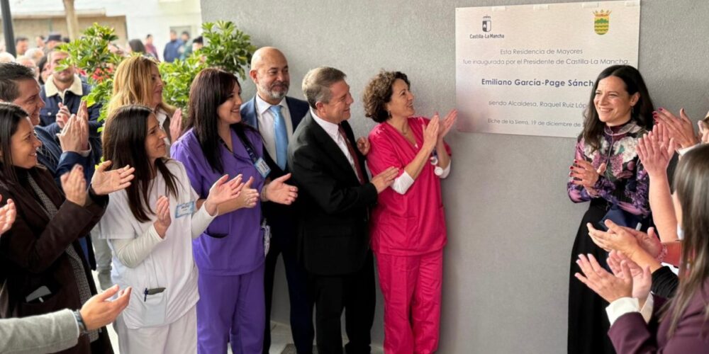 Inauguración de la residencia de mayores y centro de día en Elche de la Sierra (Albacete)