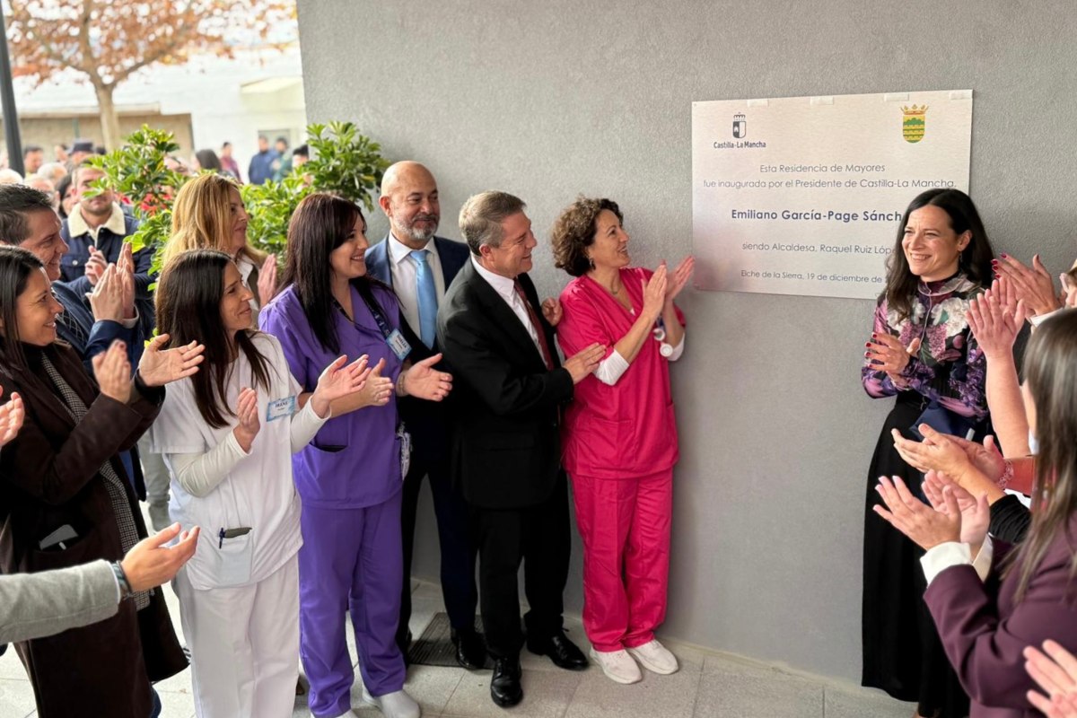 Inauguración de la residencia de mayores y centro de día en Elche de la Sierra (Albacete)