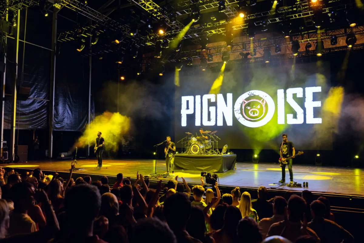 Imagen de archivo de un concierto de Pignoise