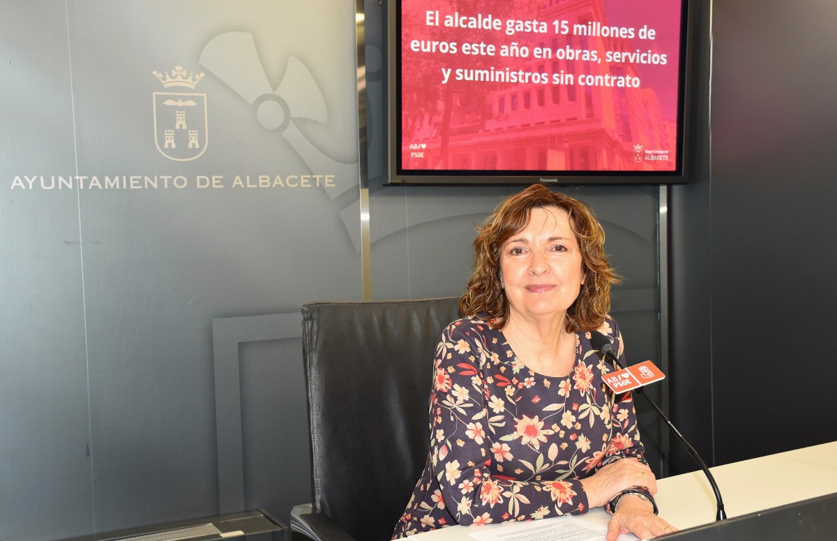 María José López, concejala del Grupo Municipal Socialista de Albacete
