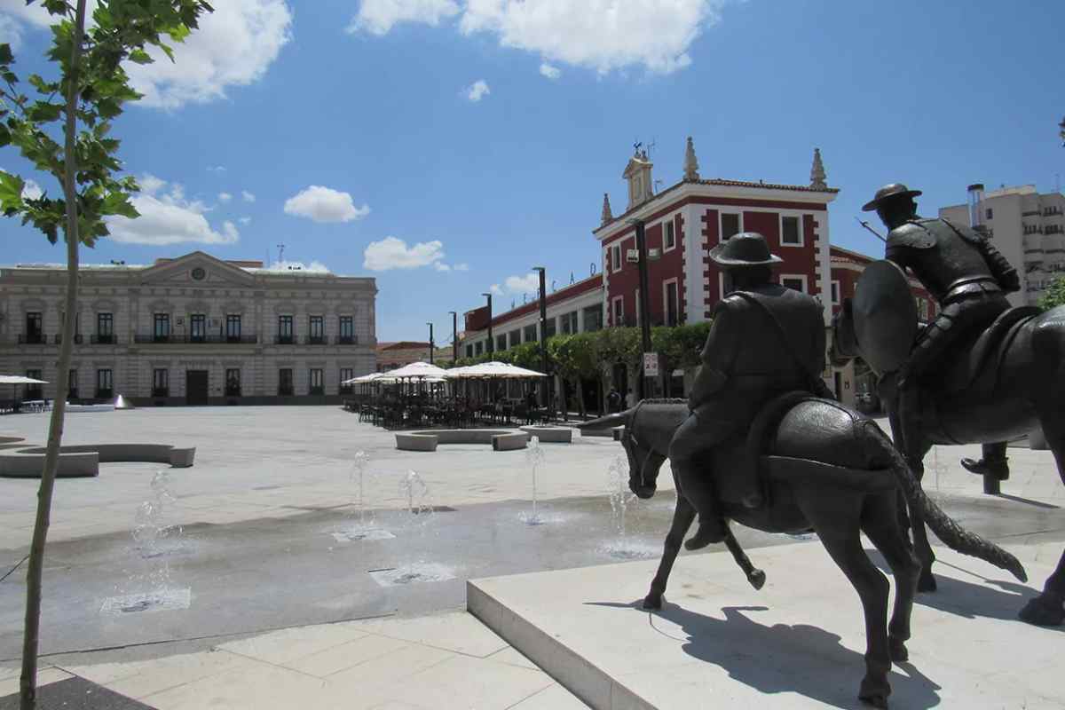 Plaza de España de Alcázar de San Juan