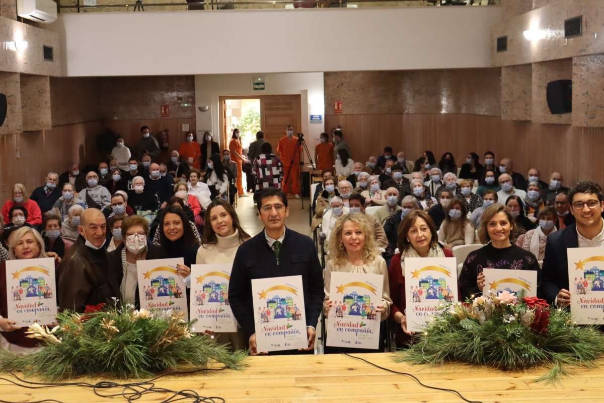 Presentación de la campaña _Navidad en compañía. Ningún mayor solo_