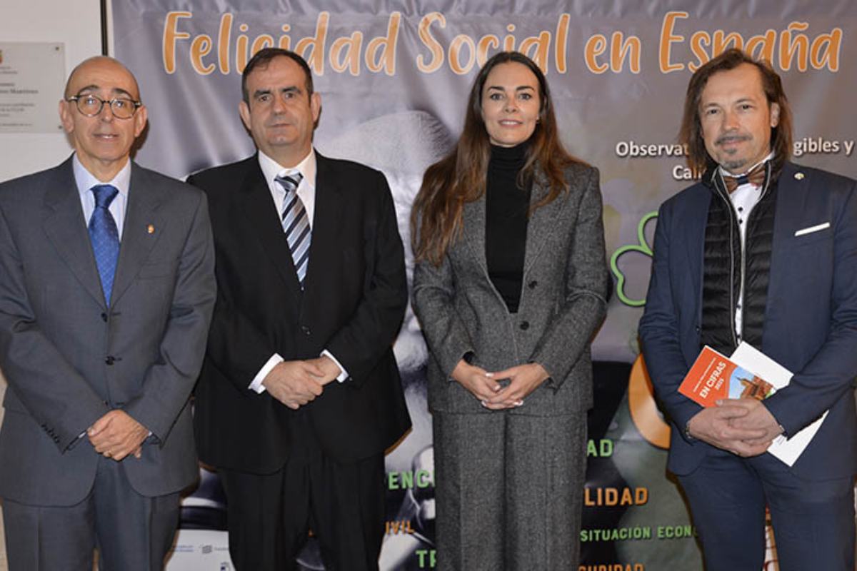 Presentación del sexto informe Calidad de Vida y Felicidad Social en Cifras 2025 de la UCLM