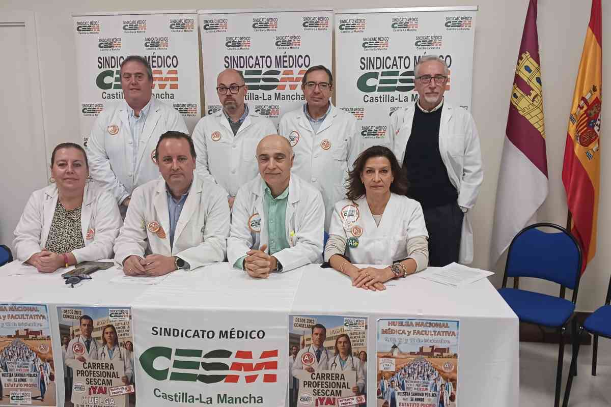 Rueda de prensa del Sindicato Médico