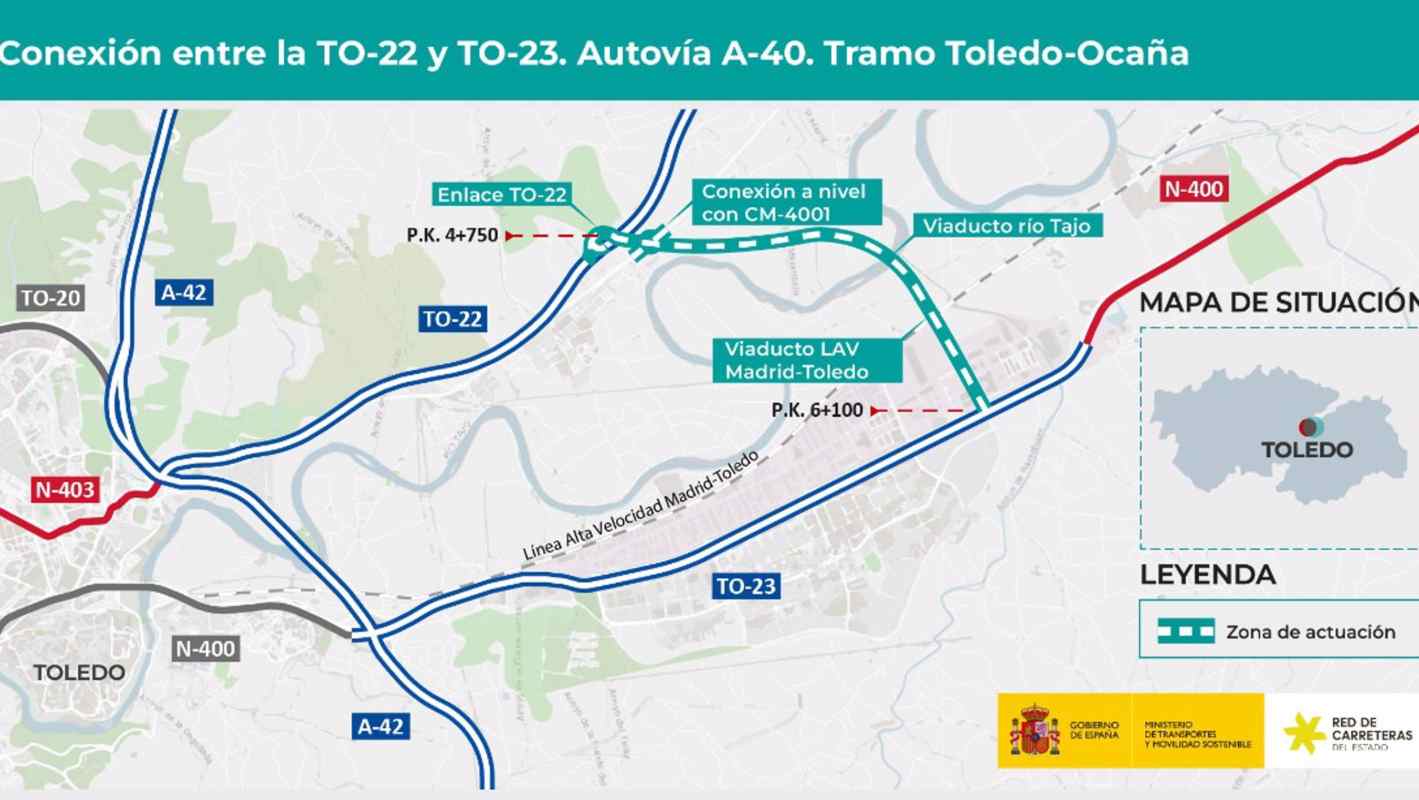 Viaducto entre el Polígono y Azucaica.