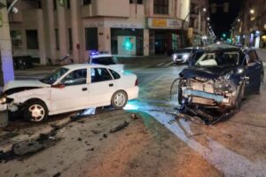 Imagen del accidente.