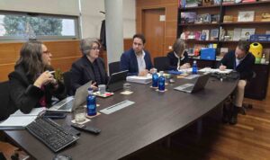 Reunión del Consejo de Infraestructuras del Agua de Castilla-La Mancha.