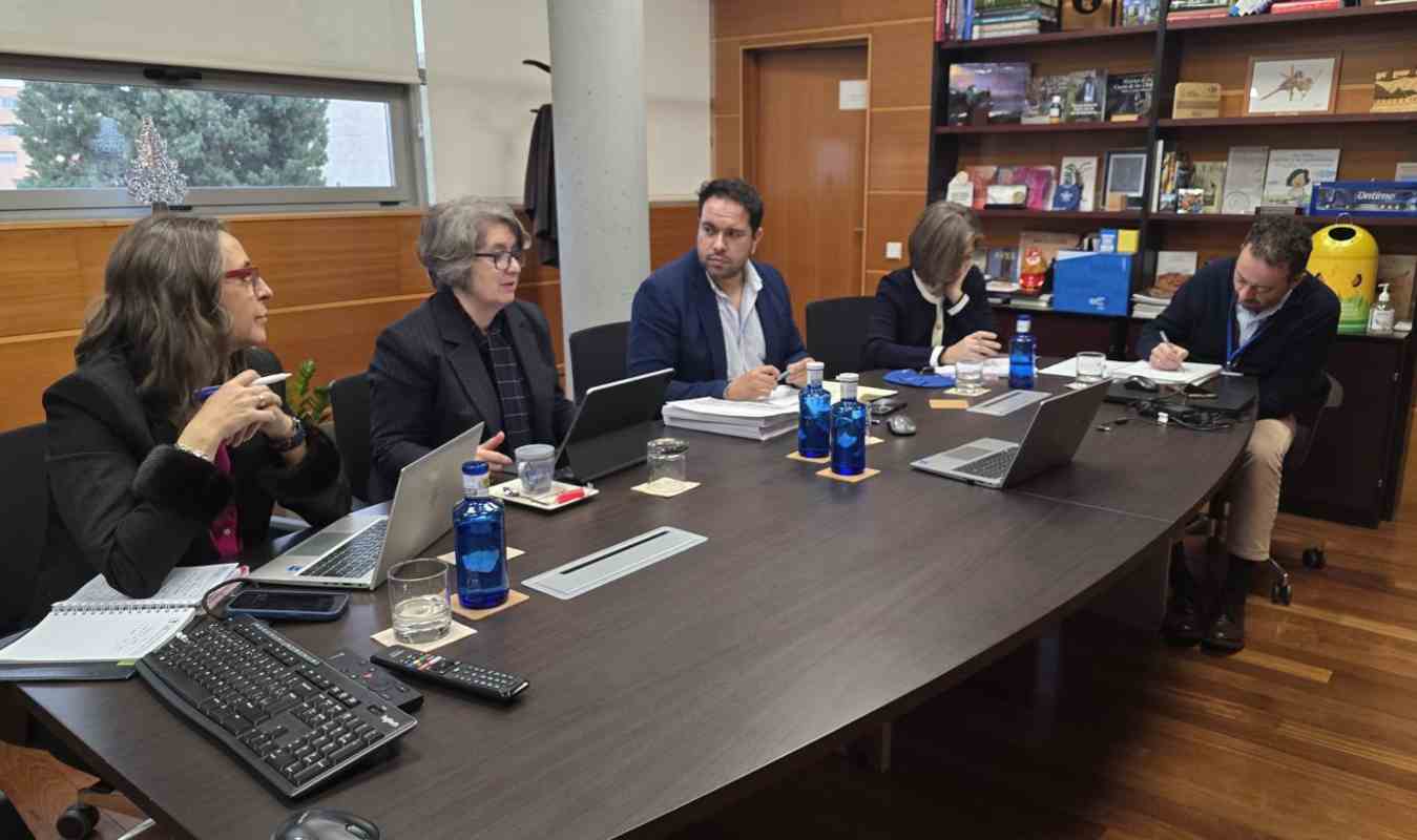 Reunión del Consejo de Infraestructuras del Agua de Castilla-La Mancha.
