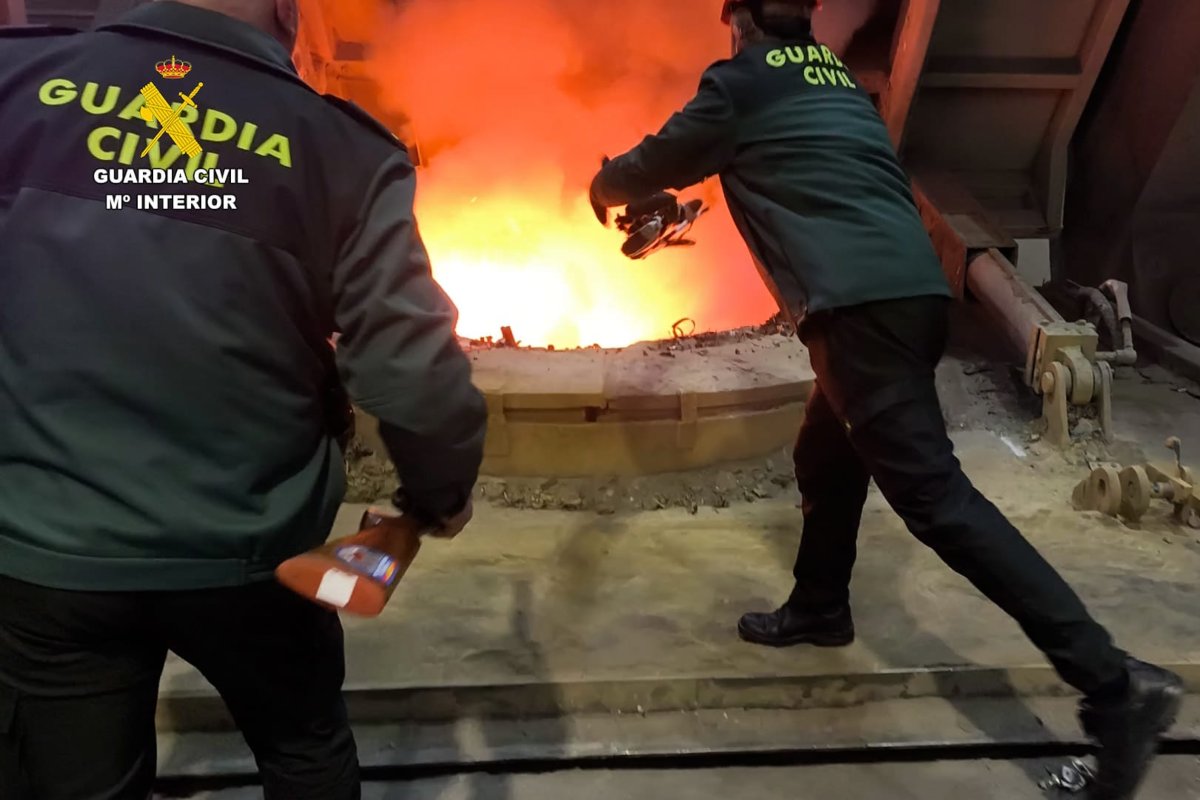 Fundición armas de fuego