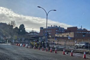 Asfaltado calle Dos de Mayo Foto: EP