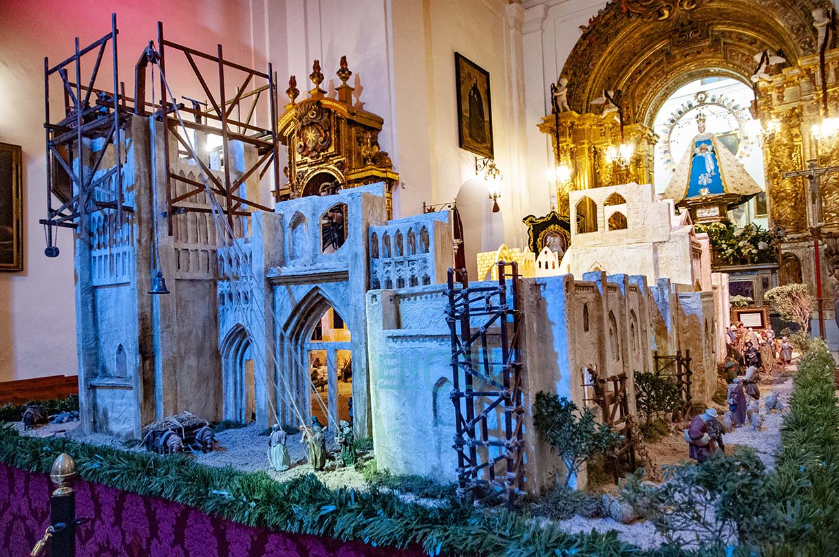 Belén de la Virgen de la Estrella. Foto: Rebeca Arango.