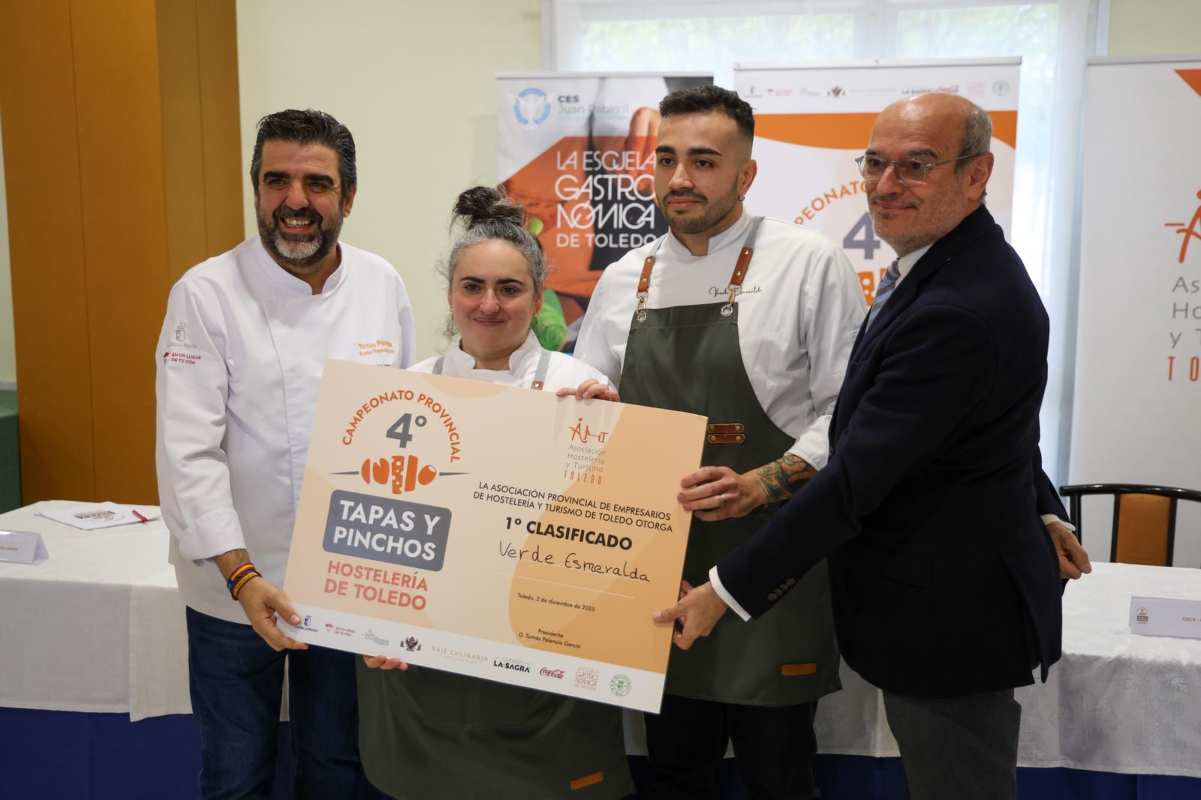 Ganadores del restaurante Verde Esmeralda de Torrijos (Toledo)