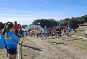 Campeonato provincial de Toledo de campo a través en Navalcán.