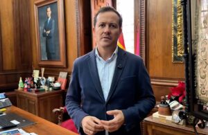 El alcalde de Toledo, Carlos Velázquez.