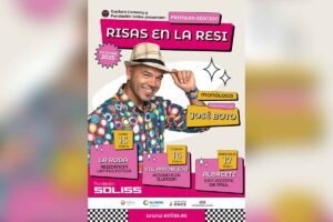 Cartel ciclo de Humor "Risas en la Resi"