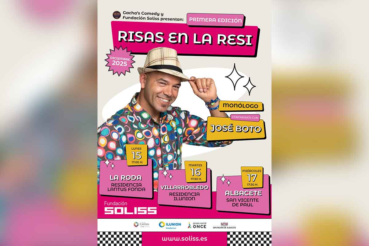Cartel ciclo de Humor "Risas en la Resi"