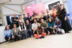 El acto “Castilla-La Mancha por los Goya”, celebrado en la Oficina de Turismo de Madrid.