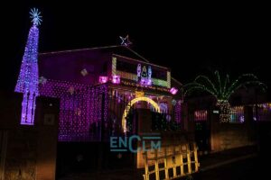 "Cobilandia", una de las casas más iluminadas de España está en Toledo. Imagen: Sara M.Trevejo.