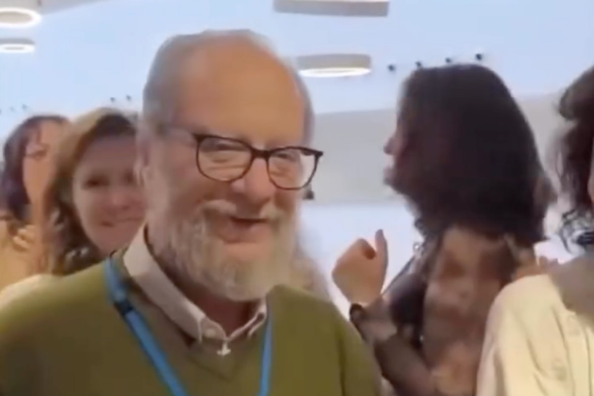 El doctor Chacón en el homenaje a su trayectoria