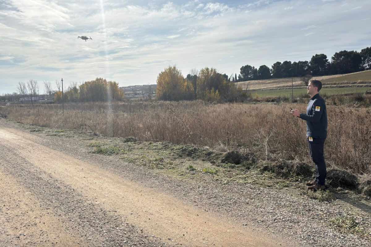 Piloto de drones de la CHT - CONFEDERACIÓN HIDROGRÁFICA DEL TAJO