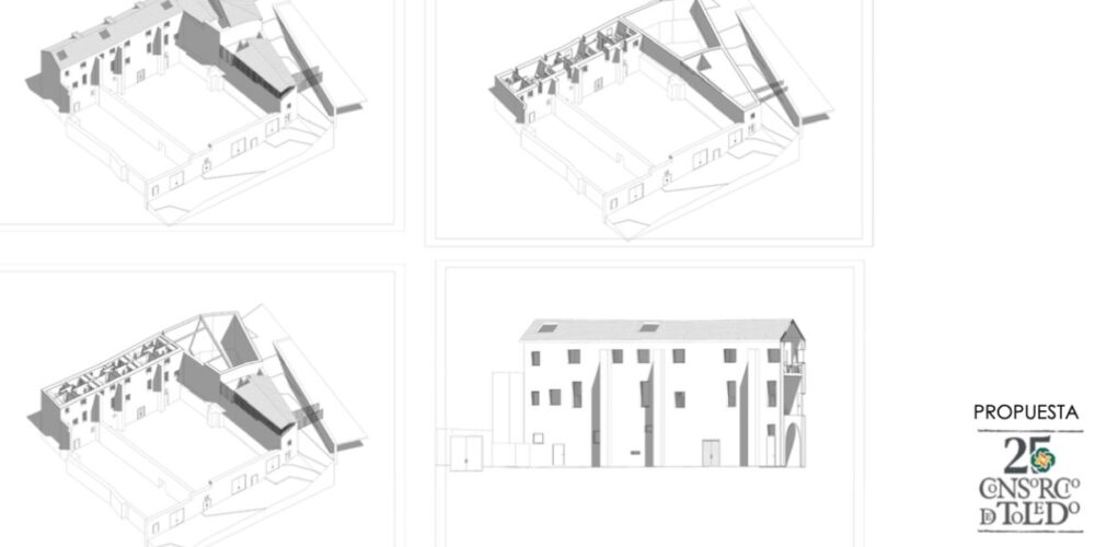 Proyecto de las viviendas de la calle Alamillos, en Toledo