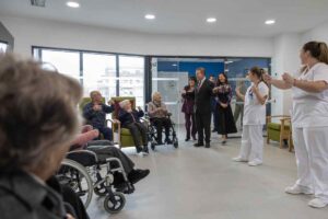 Inauguración de la residencia "La Candelaria", en Elche de la Sierra (Albacete).