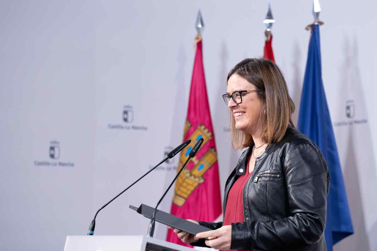 La consejera portavoz del Gobierno de Castilla-La Mancha, Esther Padilla.