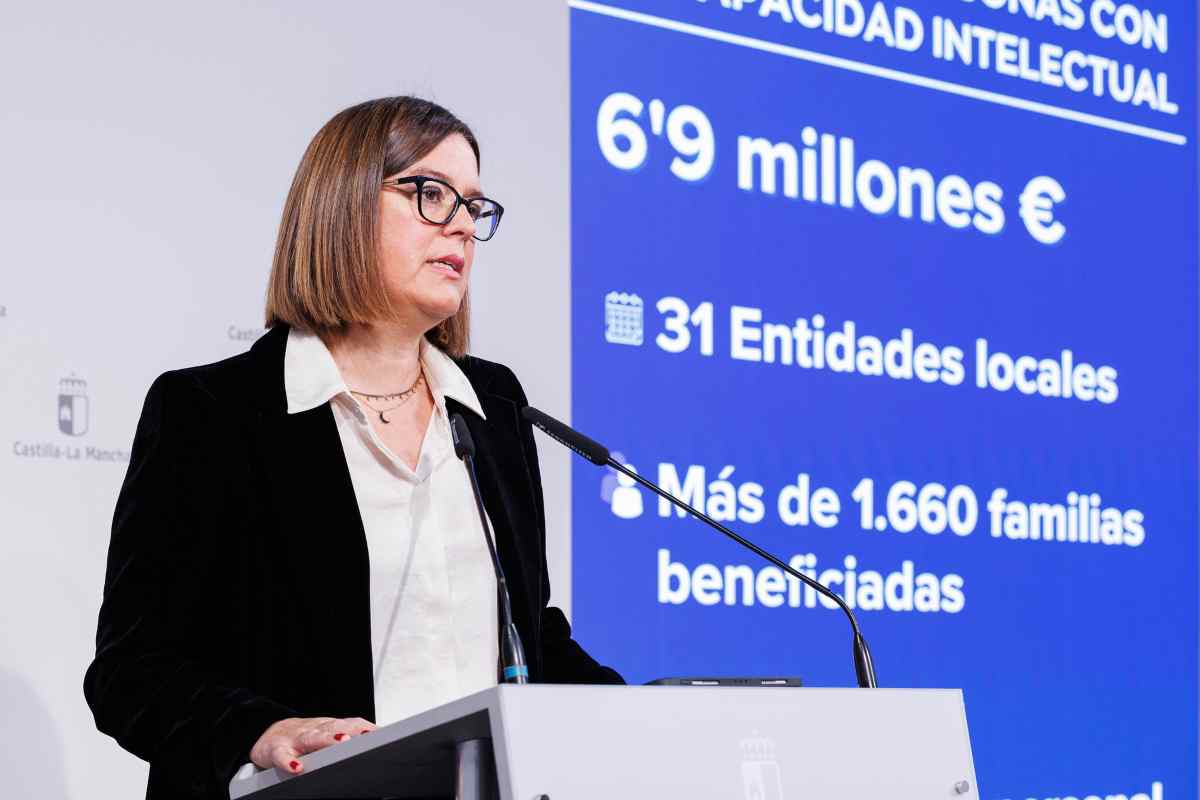 Esther Padilla, consejera portavoz del Gobierno de Castilla-La Mancha.