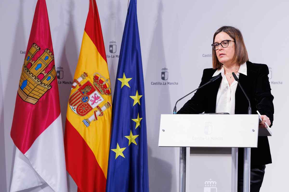 La consejera portavoz del Gobierno de Castilla-La Mancha, Esther Padilla.