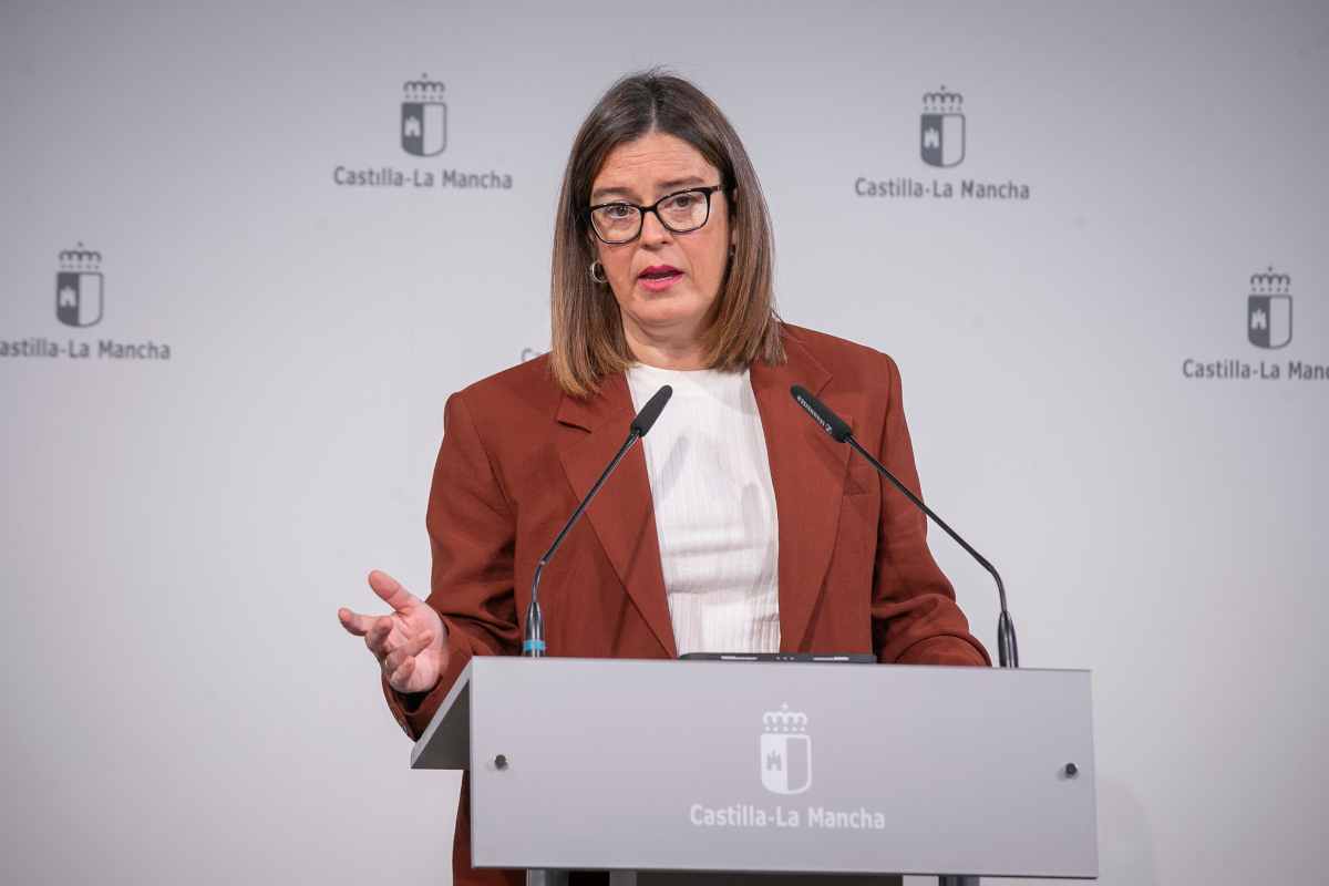 La consejera portavoz del Gobierno de Castilla-La Mancha, Esther Padilla.