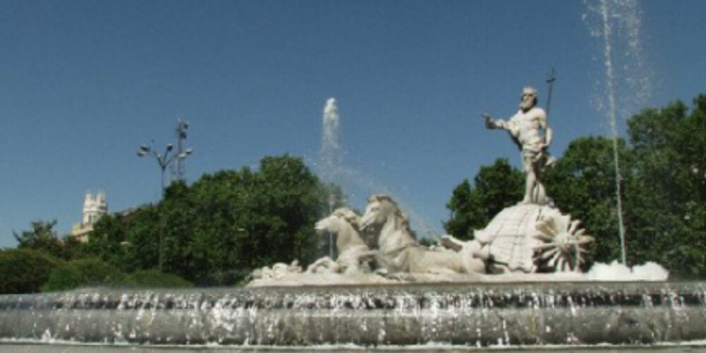 Fuente de Neptuno, en Madrid