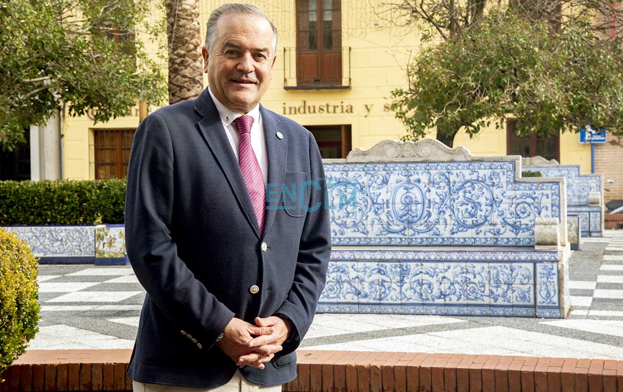 José Julián Gregorio, alcalde de Talavera. Foto: Rebeca Arango.