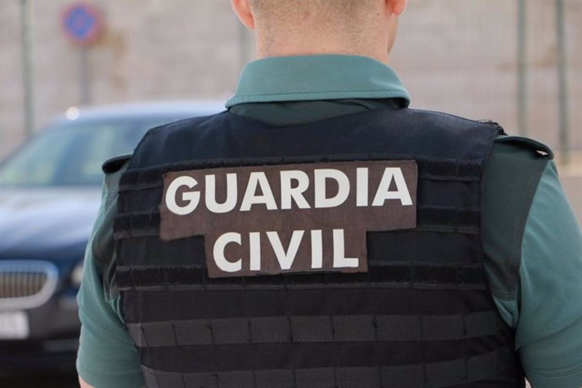 Un efectivo de la Guardia Civil.
