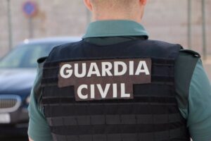 Un agente de la Guardia Civil.