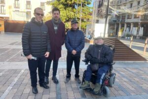 Ignacio de la Iglesia, junto a representantes de diferentes asociaciones