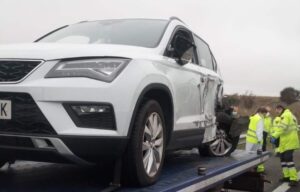 Accidente en la A-5 a su paso por Casarrubios.