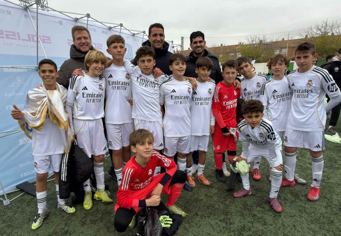 El Real Madriid alevín se proclamó campeón de la II Iniesta Cup.