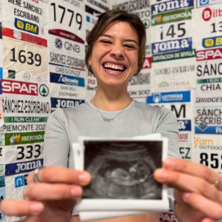 El feliz motivo que apartaba a la atleta toledana Irene Sánchez-Escribano de la competición esta temporada.