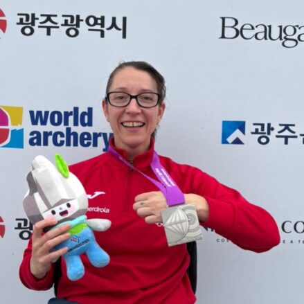 La toledana Isabel Fernández se proclamó subcampeona mundial de tiro con arco adaptado.