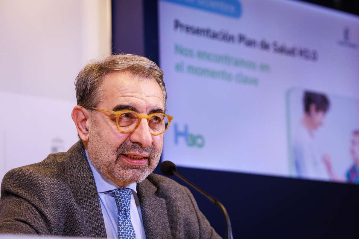 El consejero de Sanidad, Jesús Fernández Sanz.