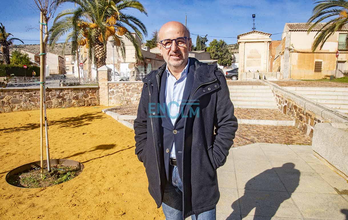 Jesús Pérez, alcalde de Los Yébenes. Foto: Rebeca Arango,