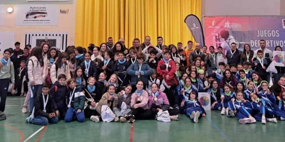 Juegos deportivos unificados en Villafranca de los Caballeros.