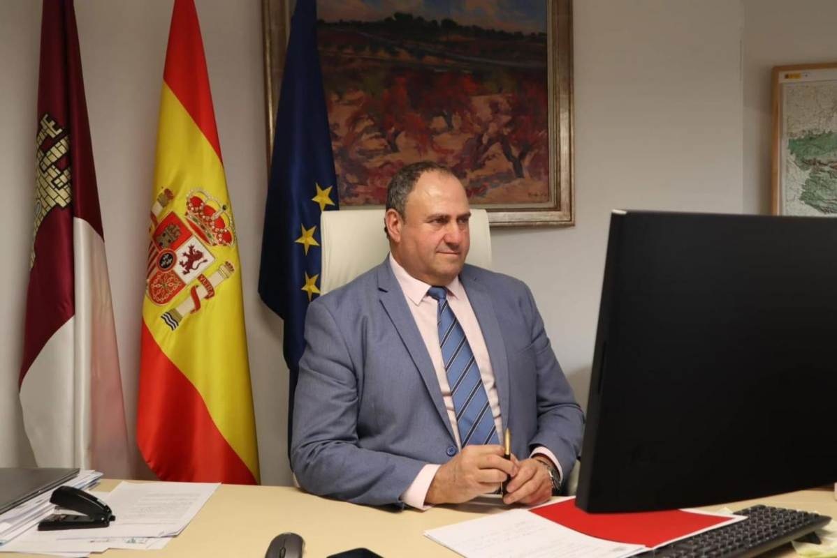 Martínez Lizán, durante la reunión de la Fundación Dieta Mediterránea.