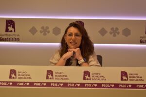 Lucía de Luz, portavoz socialista en el Ayuntamiento