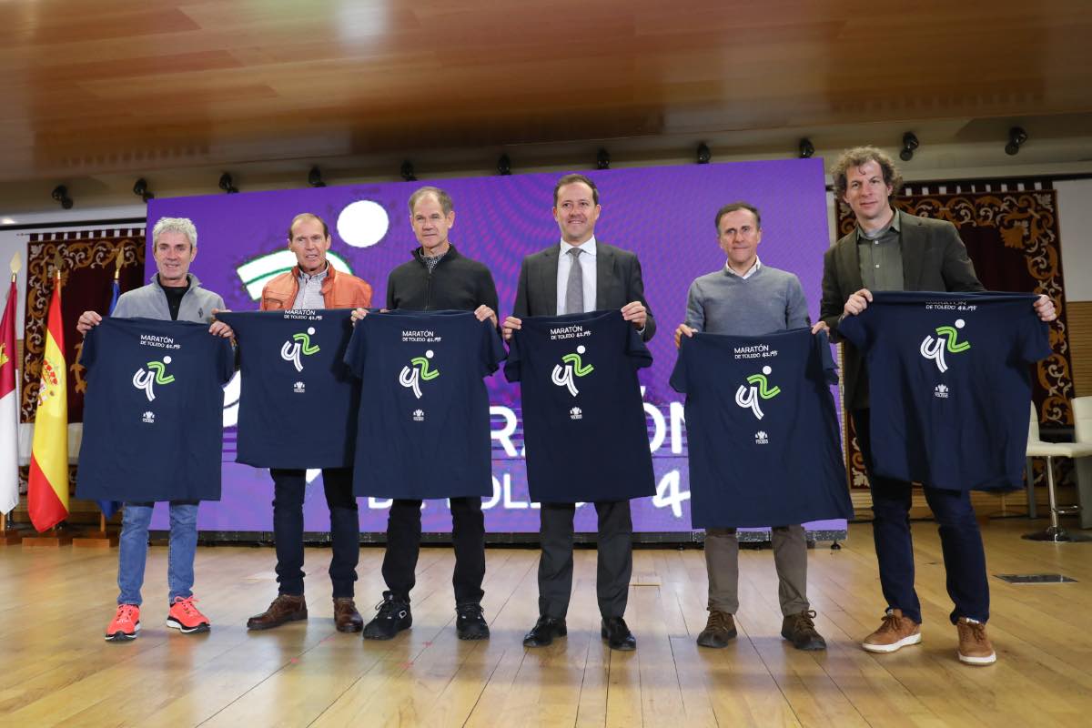 Presentación de la maratón de Toledo