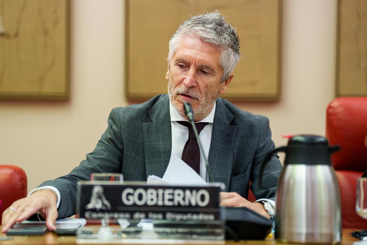 El ministro de Interior, Fernando Grande-Marlaska (foto de archivo de EP).