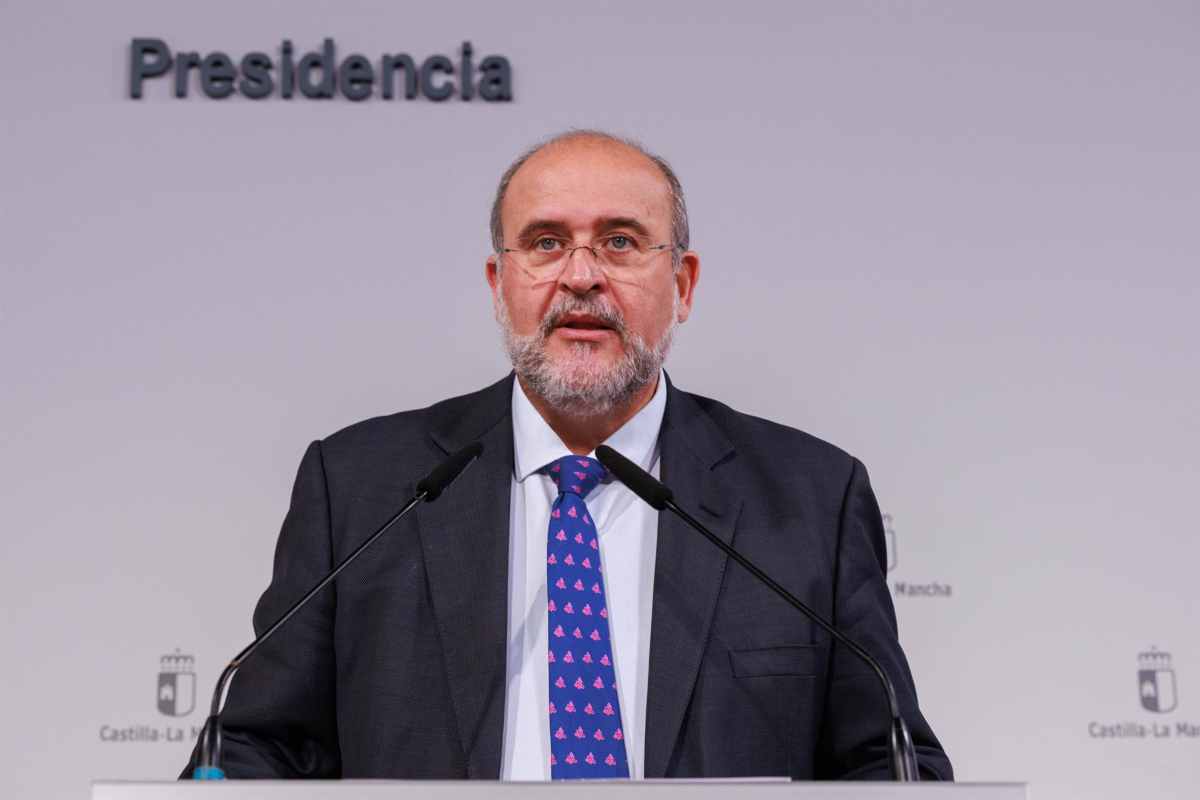 El vicepresidente de Castilla-La Mancha, José Luis Martínez Guijarro.
